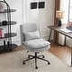 preview thumbnail 6 of 24, Upholstered Armless Task Office Chair