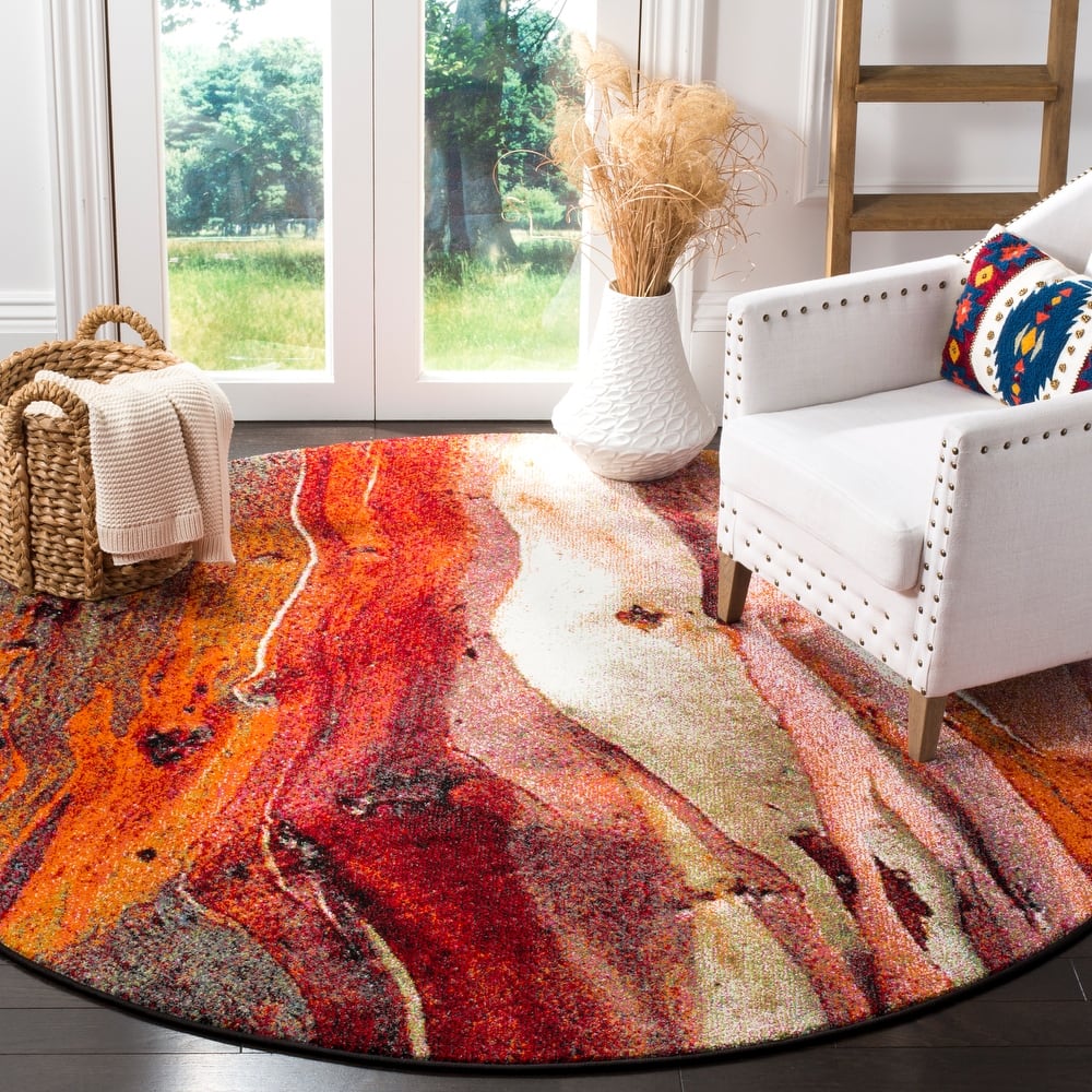 SAFAVIEH Glacier Verity Modern Abstract Area Rug