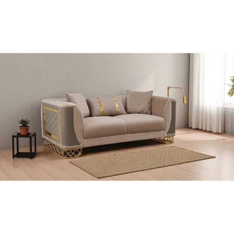 Celvina 4 Pieces Living Room Sets 1 Sofa 1 Loveseat 2 Chair