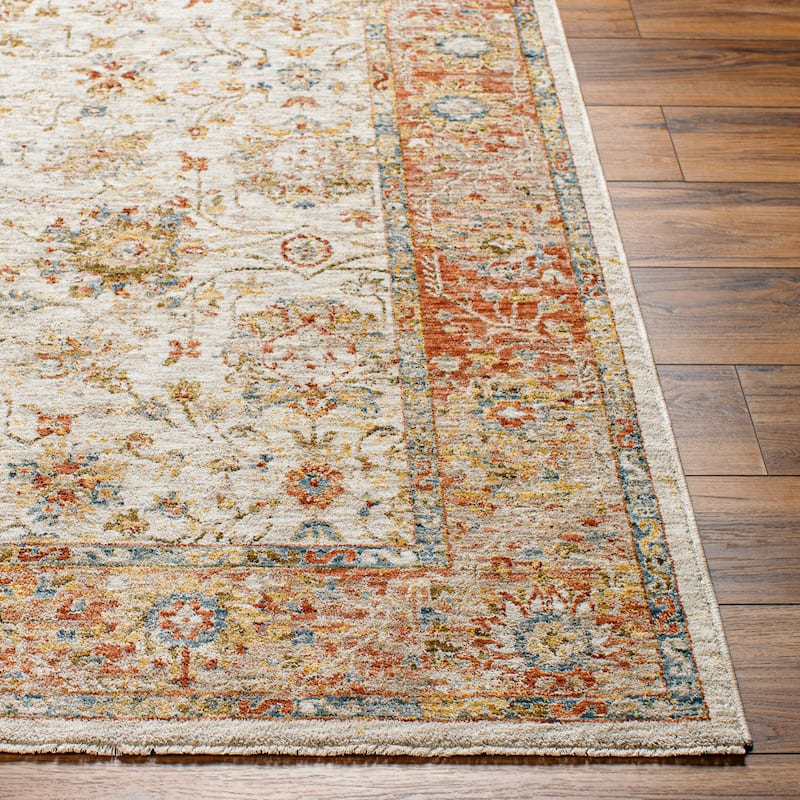 Livabliss Transitional Mona Lisa Medallion Area Rug