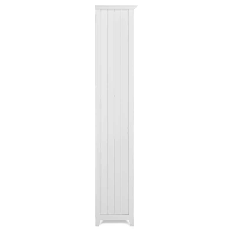 WYNDENHALL Normandy SOLID WOOD 72 x 26 inch Transitional 5 Shelf Bookcase - 14" D x 26" W x 72" H
