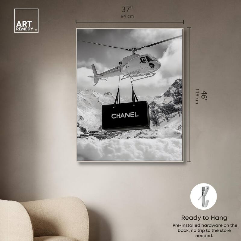 Fashion Delivery Canvas by Art Remedy