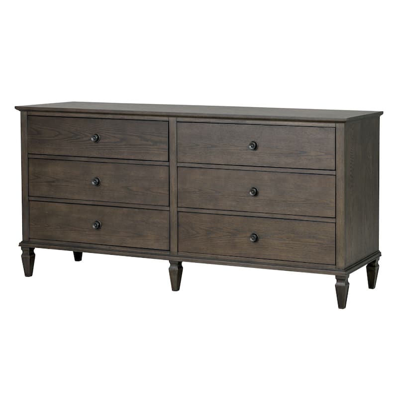 Madison Park Signature Victoria 6-drawer wood dresser (70")