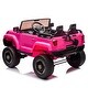preview thumbnail 68 of 98, 24V Two-seater Kids Ride On Car W/Parents Remote Control, Licensed Toyota LC250 White