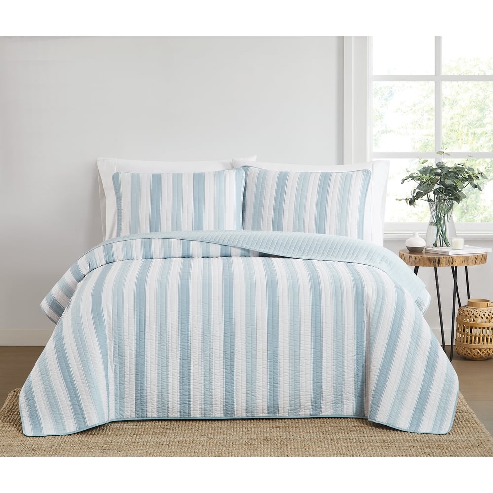Truly Soft Aiden Stripe Quilt Set