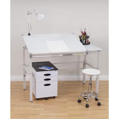 Studio Designs Graphix II Drafting and Hobby Craft Work Station Table