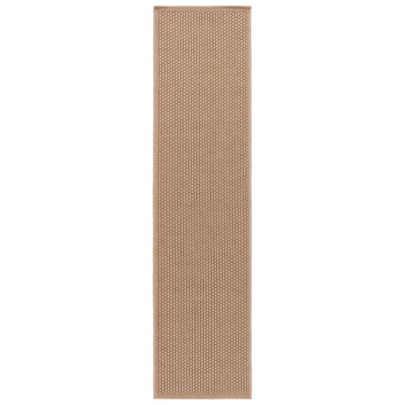 SAFAVIEH Atrium Marine Bracha Casual Rug - 2' x 8' Runner - Beige