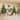 Artificial Christmas Tree, Set of 3 Hinged Xmas Trees, 8FT, 6FT, 4FT - N/A