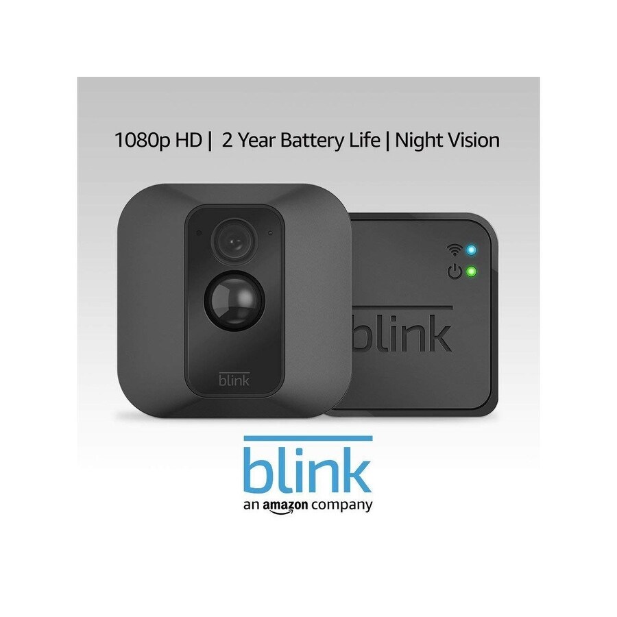 blink indoor home security camera system hd video cloud storage 1 camera kit