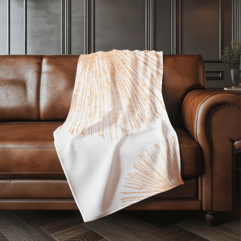 Premium Machine Washable Contemporary Burst Sherpa Throw Blanket