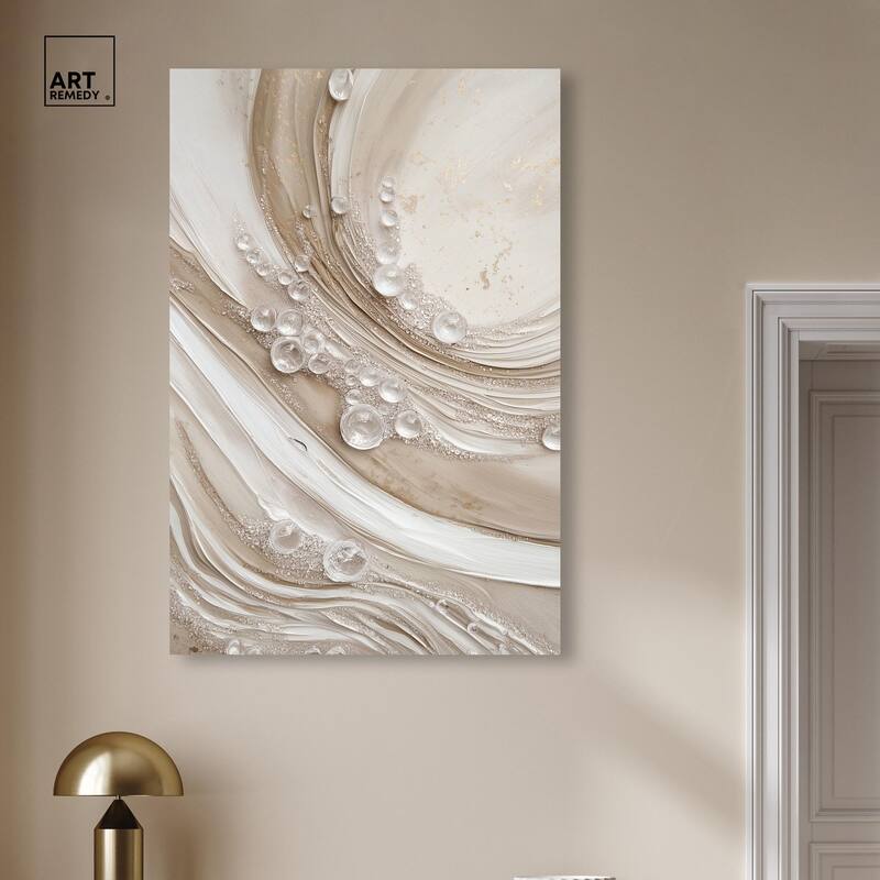 Chromatic Concretions I Canvas by Art Remedy, Gallery Wrapped
