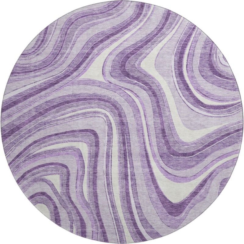 Premium Washable Super Soft Modern Waves Mayfield Rug