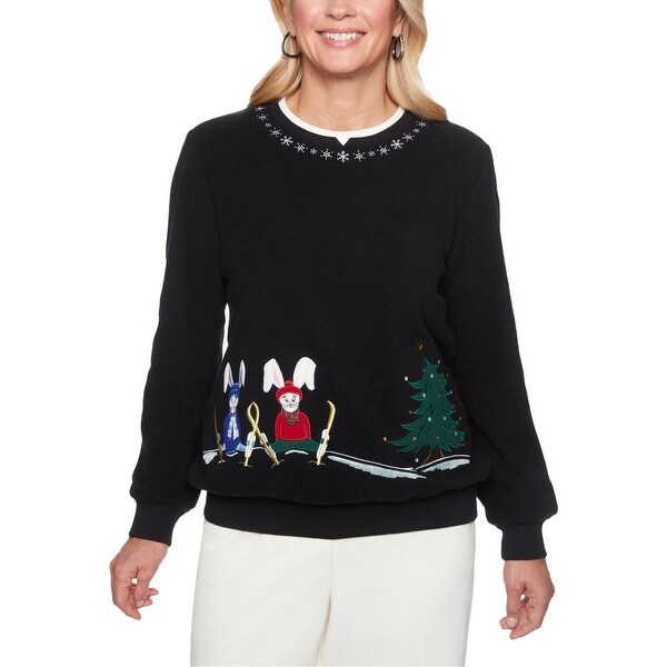 alfred dunner christmas sweatshirts