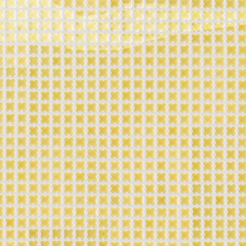 Merola Tile Fioretti Glossy Yellow 12" x 12" Porcelain Floor and Wall Tile