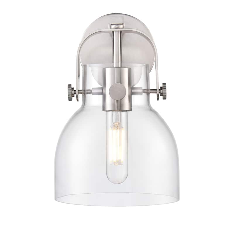 Innovations Lighting 423-1W-10-7 Pilaster II Bell Sconce Pilaster II
