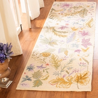 SAFAVIEH Handmade Chelsea Hali French Country Floral Scroll Wool Rug main image 1