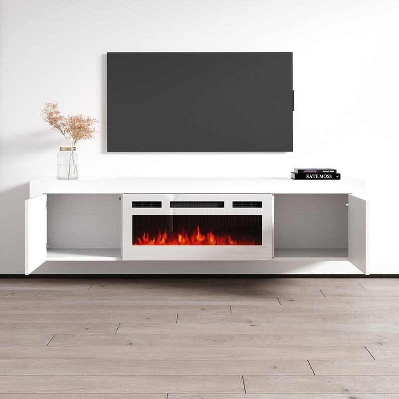 Dia WH-EF Electric Fireplace 71" TV Stand