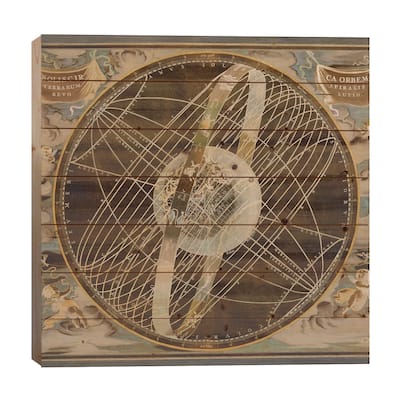 Celestial I Print On Wood by Russell Brennan - Multi-Color