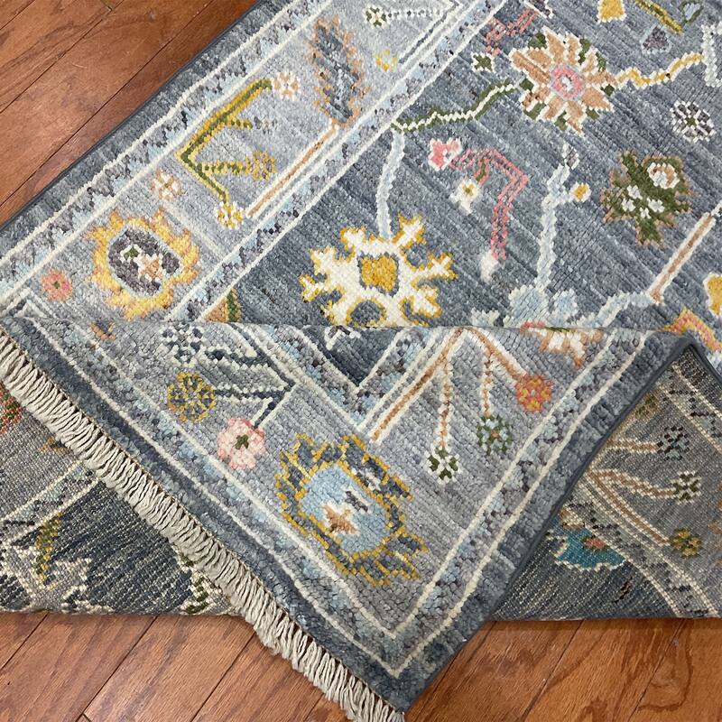 HERAT ORIENTAL Handmade Oushak Wool Rug - 3'1" x 5'
