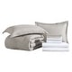 preview thumbnail 10 of 27, Home Essential Lightweight Bed In A Bag Bedding Set (Includes Comforter, Sham, Bedskirt, Fitted Sheet, Flat Sheet, Pillowcase)