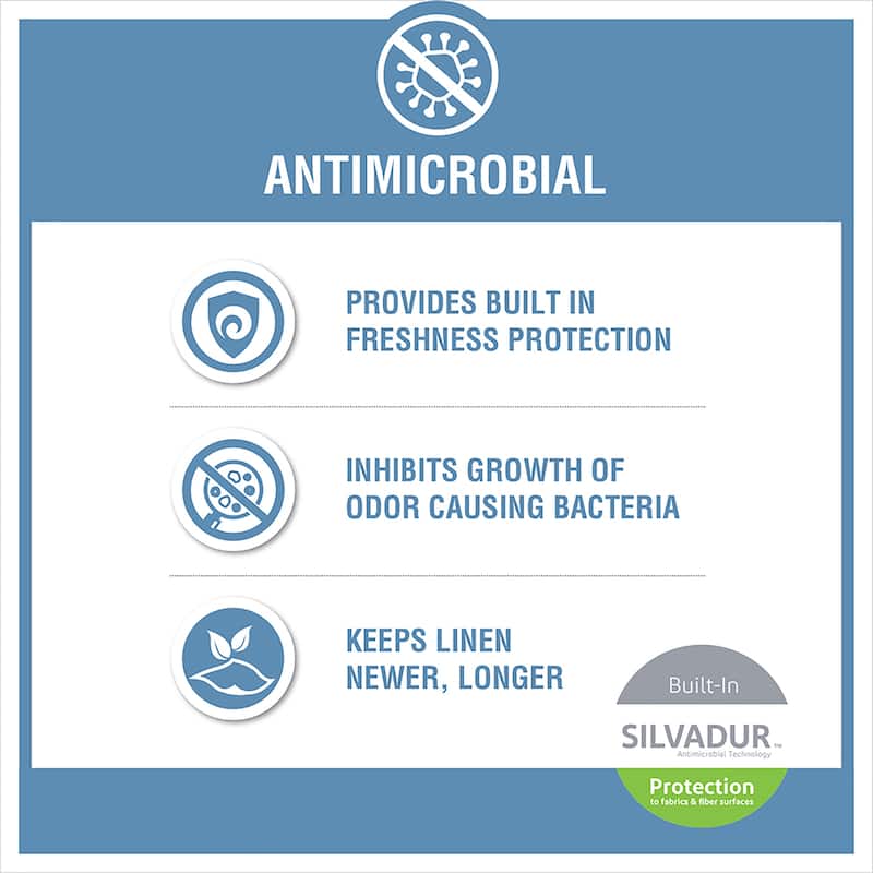 Madison Park Signature Cotton 8-piece Antimicrobial Towel Set