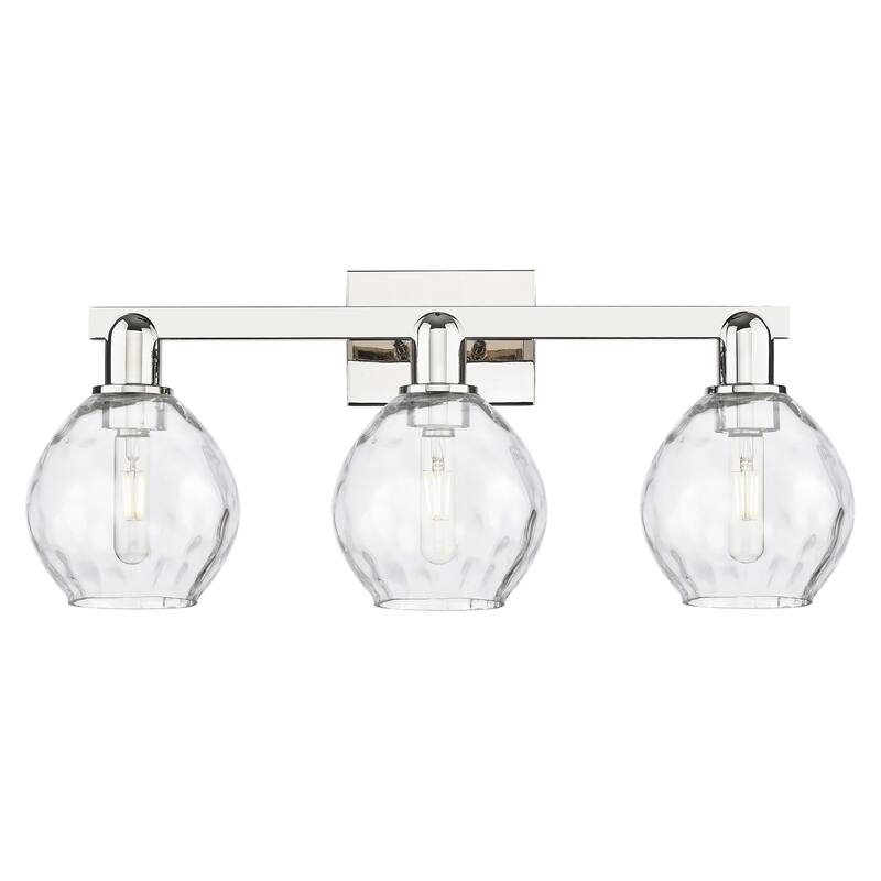 Innovations Lighting Endless Possibilities Arcadia - Waverly - 3 Light 25" Bath Vanity Light - Polished Nickel