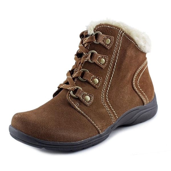 earth origins suede ankle boots