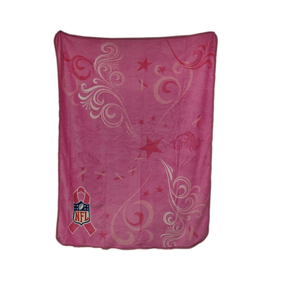  Pink Ribbon (Pink) Breast Cancer Awareness Super Plush Blanket  - 50x60 Soft Throw Blanket - Perfect for Cuddle Season! : Home & Kitchen