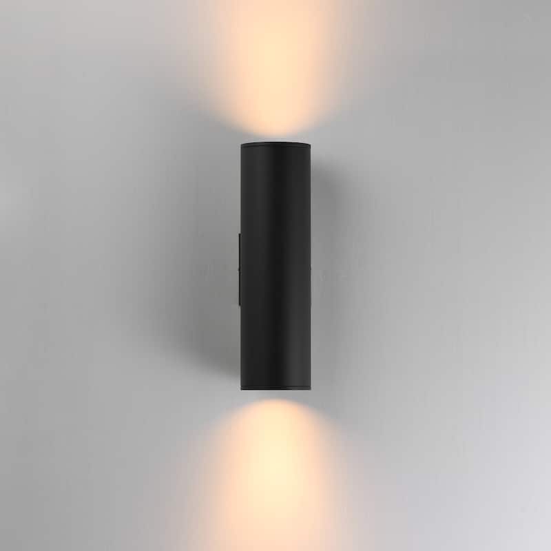 Maxim 86216 Stout 2 Light 15" Tall LED Outdoor Wall Sconce
