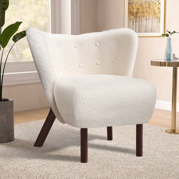 slide 2 of 6, Modern Accent Chair Comfy Lounge Chair Upholstered Side Chair