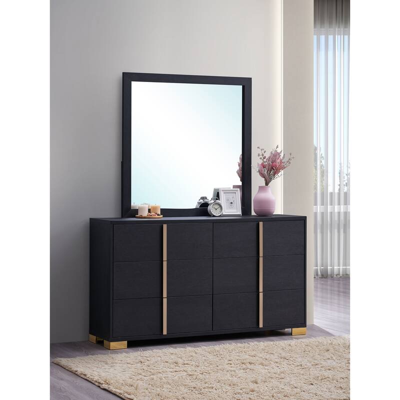 Marceline Contemporary Wood 6-drawer Bedroom Dresser