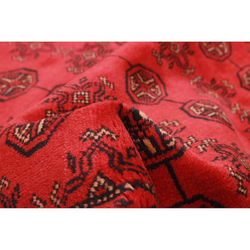 Teimani Red Rug 2'10" x 4'7" - 2'10 x 4'7