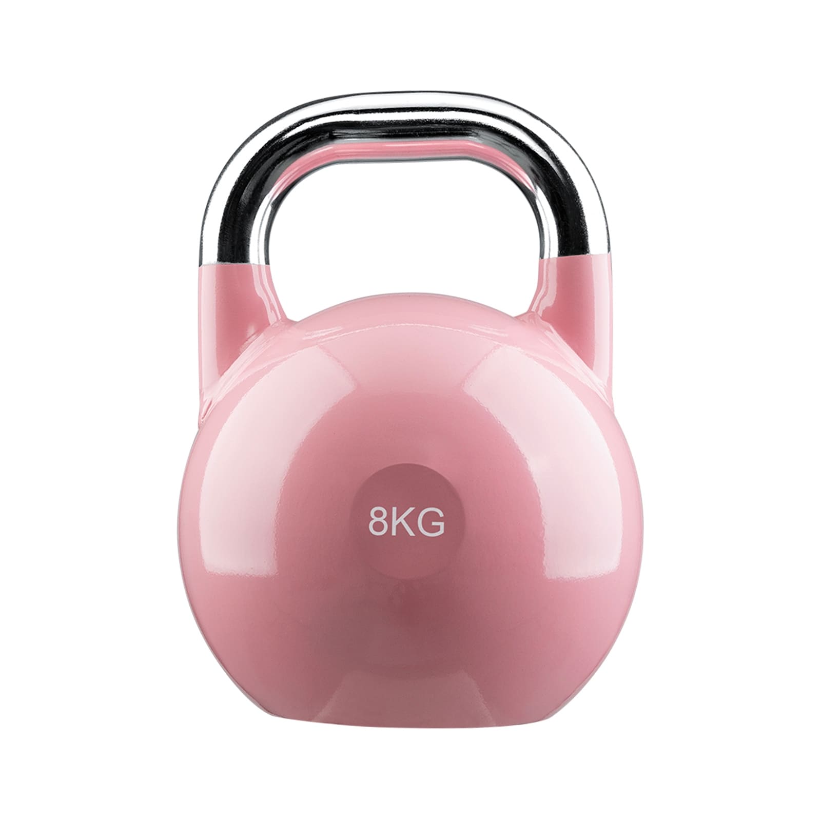VENTRAY HOME Steel Kettlebell, Competition Kettle Bell for Training, Exercise Fitness Weight Set, 8kg/17.6lbs, Pink - 8 - - 37497506