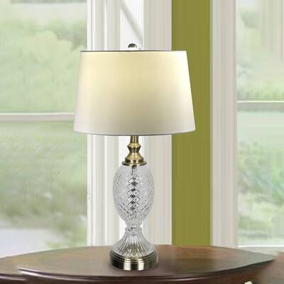 Retozo 24% Lead Crystal Table Lamp