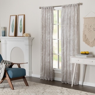 Timon 50X63 Taupe Rod Pocket Panel - Bed Bath & Beyond - 42813994