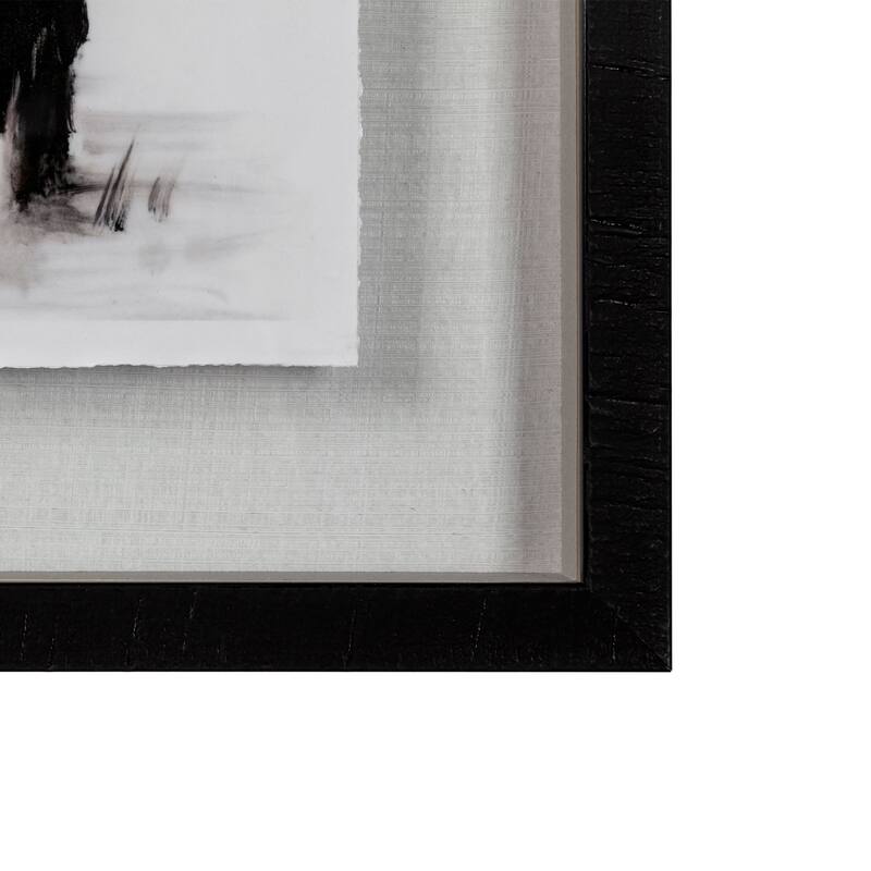 Standing Around I Framed Art Print