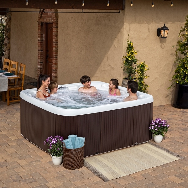 Lifesmart LS600DX 7-Person 65-Jet 230v Spa with 14-Jet