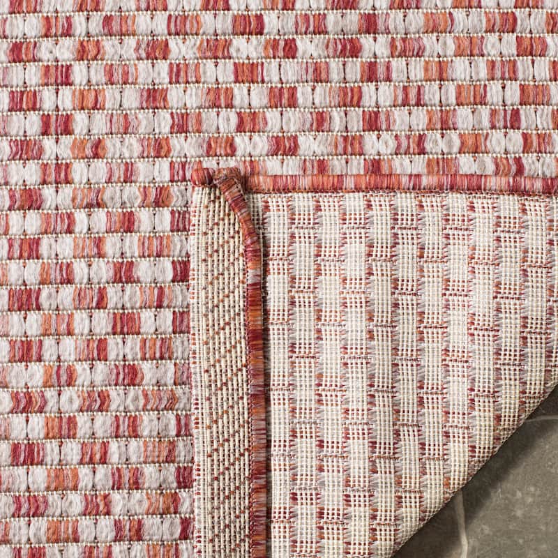SAFAVIEH Courtyard Judi Indoor/ Outdoor Patio Backyard Rug