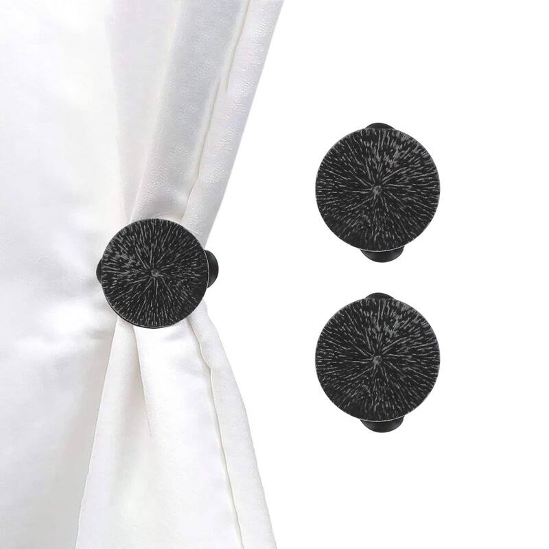 Evideco Metal Round Clip Big Size Archi Set of 2 - 2.5"L x 2.5"W x 1"D