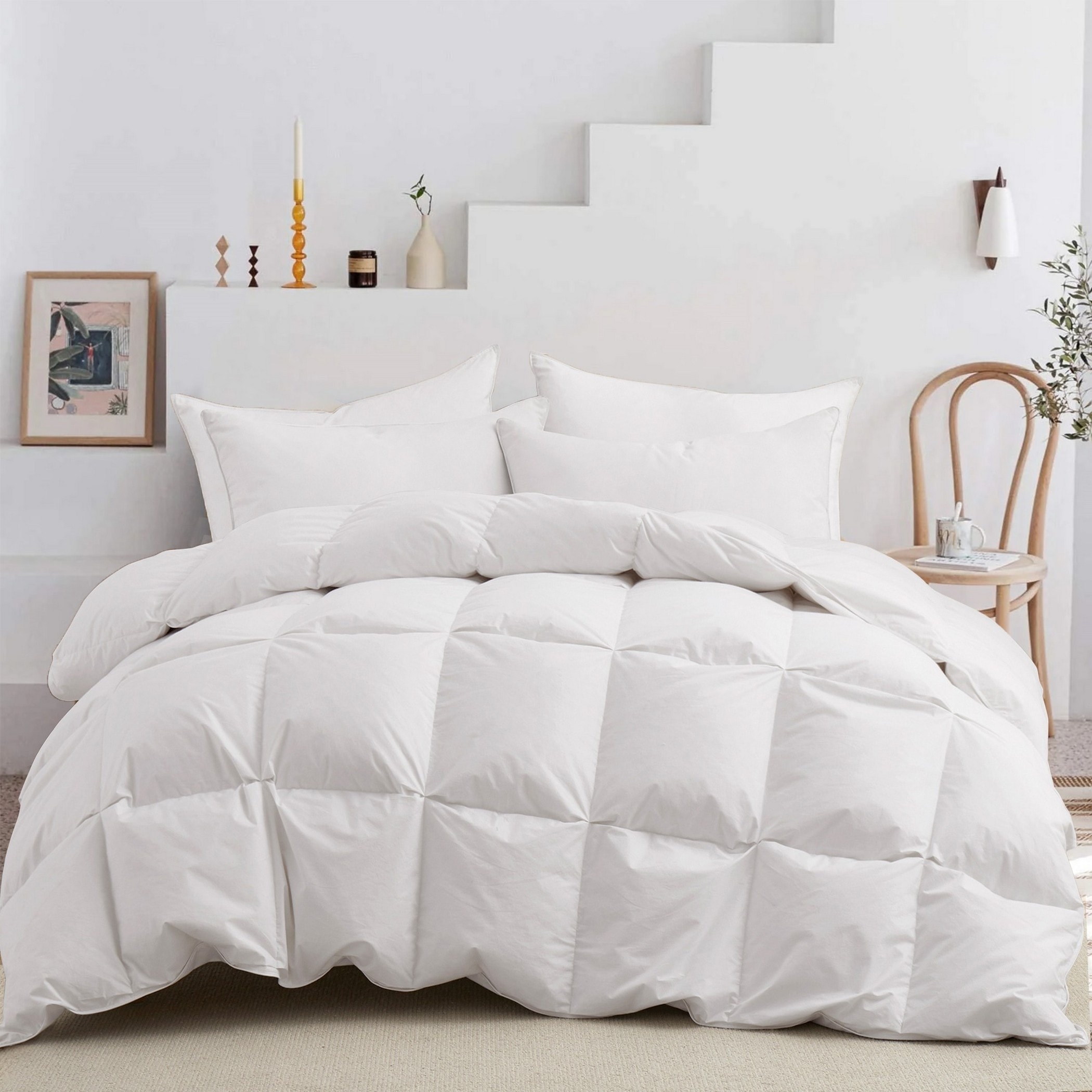 Feather comforter bed bath new arrivals and beyond
