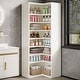 preview thumbnail 8 of 7, 9-Tier Corner Shelf, 65" Tall Modern Corner Bookshelf Bookcase