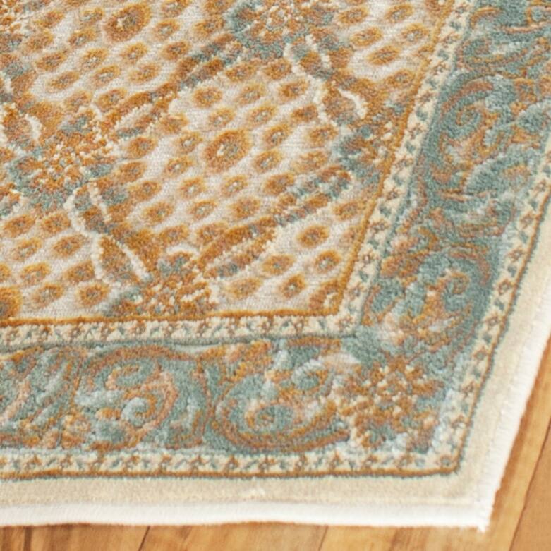 SAFAVIEH Paradise Vidaga Modern Viscose Rug - 2' x 7' Runner - Creme - Runner