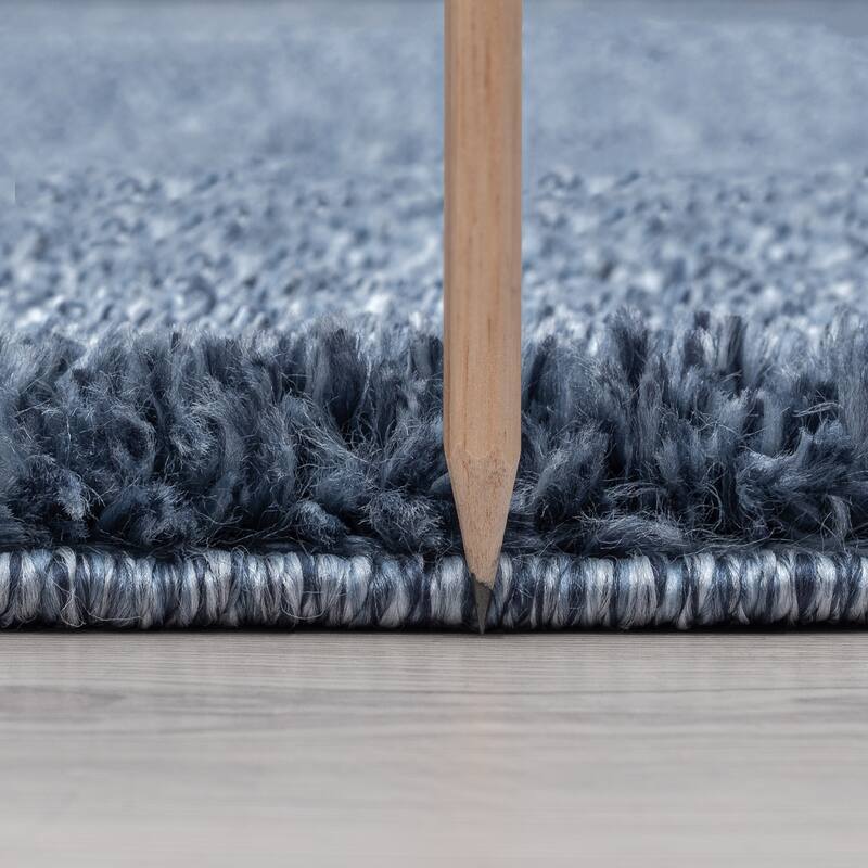 Augusta Shag Modern & Contemporary Stripe Indoor Area Rug