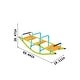 preview thumbnail 5 of 4, Plastic Seat Playground Equipment Cute Baby Plastic Rocker Outdoor Children Blue and Green Steel Tube for Kids Age 3+