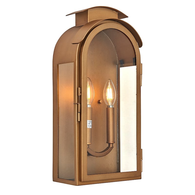 Ori Rub Bronze out door wall sconce