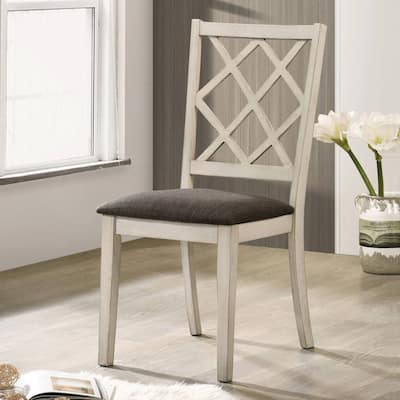 Set of 2 Fabric Upholstered Side Chairs