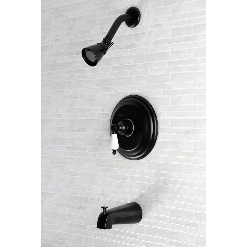 Restoration Tub and Shower Faucet