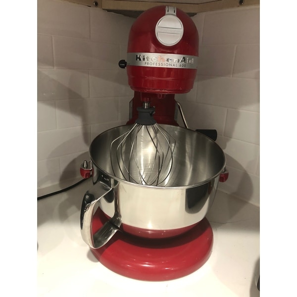 Shop Kitchenaid Rkp26m1x 6 Quart Pro 600 Stand Mixer Refurbished
