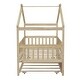 preview thumbnail 24 of 30, Twin Size House Bed for Kids, Wooden House Bed Twin with Trundle