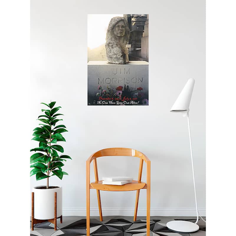 Morrison Grave - No one here gets out alive! Art Poster - 24 x 36 Inch